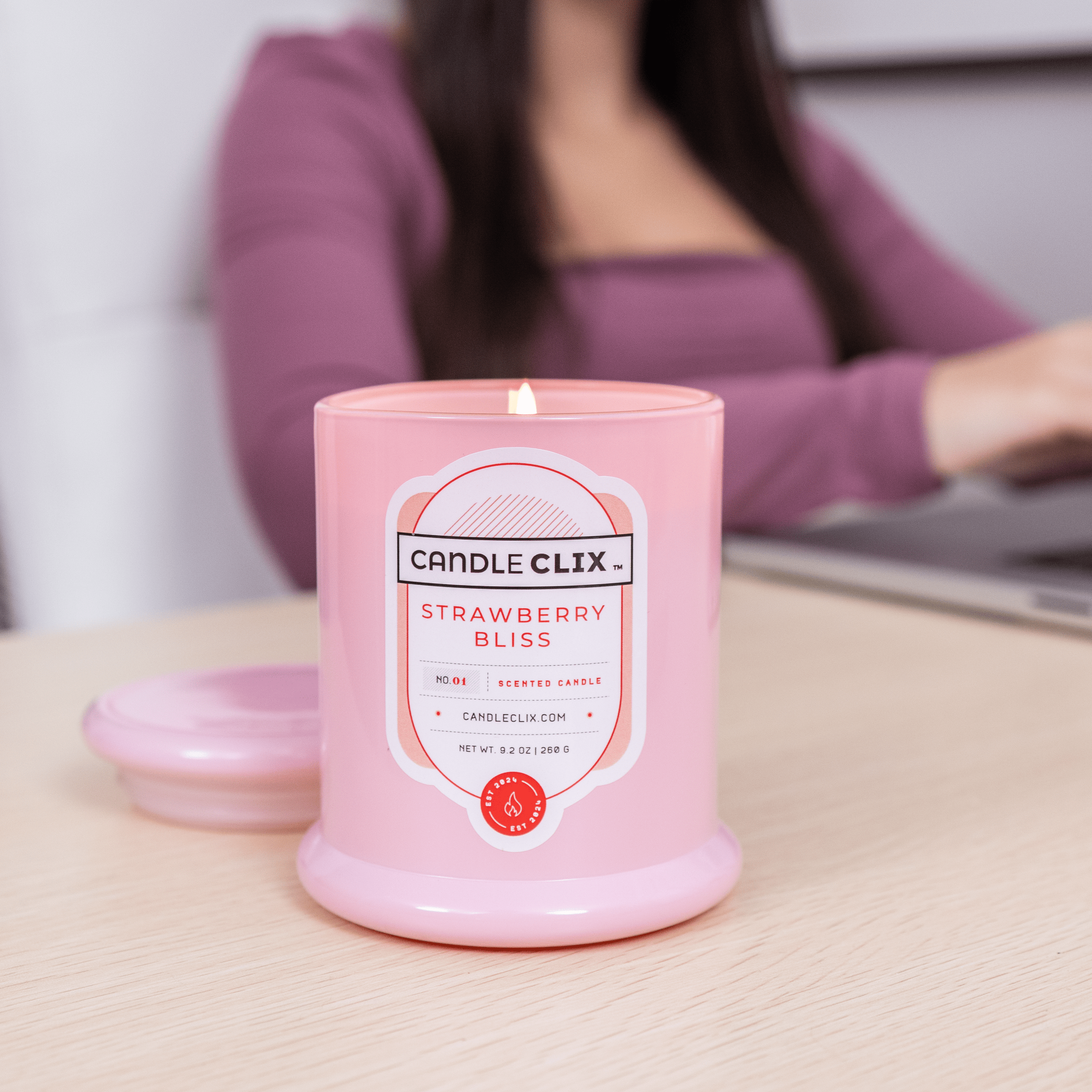 CandleClix Series 01 Strawberry Bliss